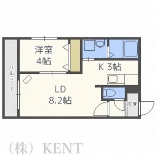 RS3-2【4階】の間取り
