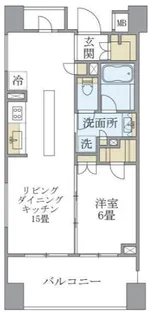 アパートメンツ三田【2階】の間取り