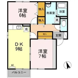 パークME【1階】の間取り