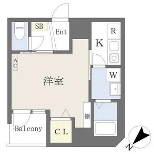 グランツアズマ浅草橋【7階】の間取り