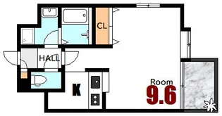 家納喜本川館【3階】の間取り