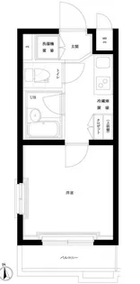 ルーブル久我山【2階】の間取り