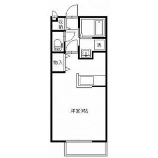 アンソレイエE【1階】の間取り