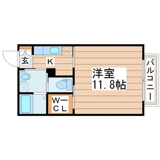 シャーメゾンクオーレ【2階】の間取り