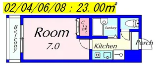 LA GRACE UN【4階】の間取り