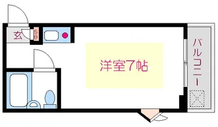 Bell Garden Heights【2階】の間取り