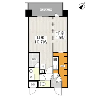CONSONANCE SNG【5階】の間取り