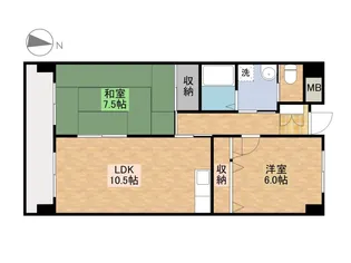 ANNEX31-VI【4階】の間取り