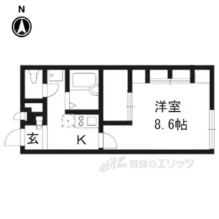 レオパレスBonnejournee【2階】の間取り