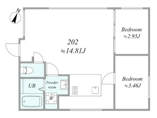 trias336【2階】の間取り