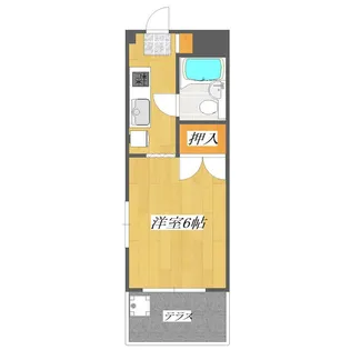 アップルハウス【1階】の間取り