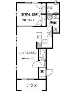 ラ・エスポワール西荻窪【1階】の間取り