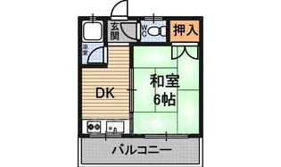 中善マンション【3階】の間取り