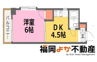 第7共立ビル【9階】の間取り