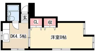 平和ハイム【3階】の間取り