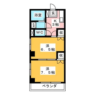 リーベンハイム【3階】の間取り