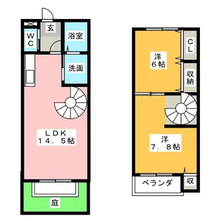 abend【2階】の間取り