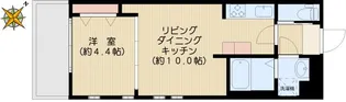フロイデ文京千石【2階】の間取り