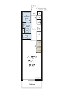 リブリ・CASA TRES【1階】の間取り
