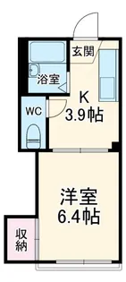 パラシオン芦川 A【2階】の間取り
