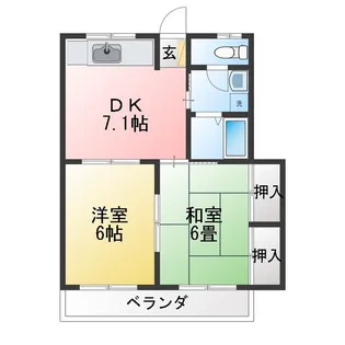 ベイグランデ【3階】の間取り