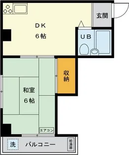 シノダマンション【3階】の間取り
