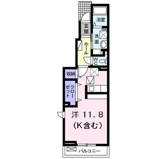 サンリットガーデン【1階】の間取り