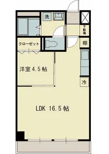 志幸76MANDARIN成増【4階】の間取り