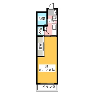 ボナール24【2階】の間取り
