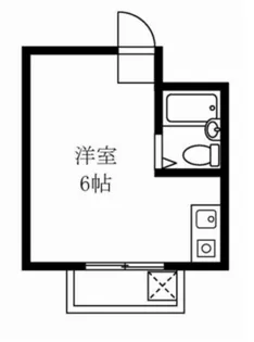 レジデンスネモト【4階】の間取り