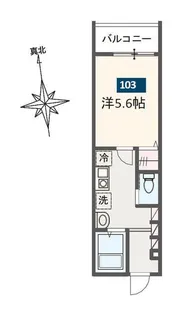 MELDIA八広V【2階】の間取り