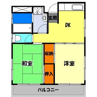 村上ハイツ【3階】の間取り
