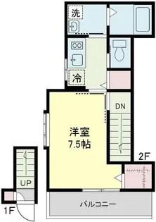 ベル・フルール【2階】の間取り