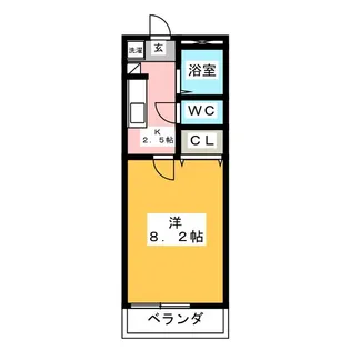 ディアスMS【1階】の間取り