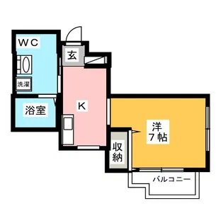 ピアコートTM練馬春日町【5階】の間取り