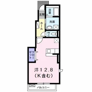 レジデンス藤【1階】の間取り
