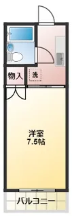スカイメゾン東船橋【2階】の間取り