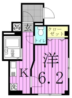 クレセール雅【1階】の間取り