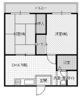 イーストレジデンス【2階】の間取り