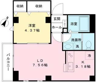 OWL【1階】の間取り