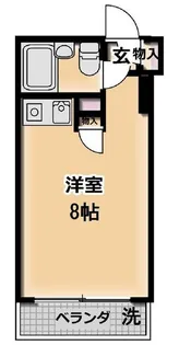 ヴィラフォンテ【4階】の間取り