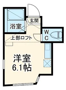 ユナイト野川ブリュッセル【2階】の間取り