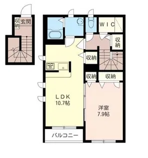 シャーメゾン井の頭【2階】の間取り