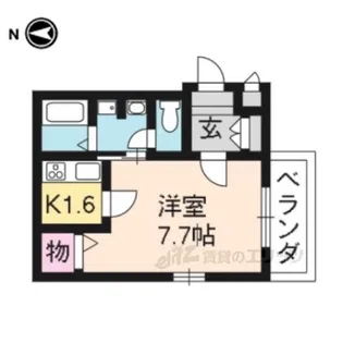 プラティーク・ドミール【2階】の間取り