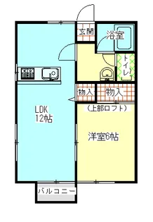 シャトレーイズミ【2階】の間取り