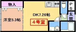グレイス大町【10階】の間取り