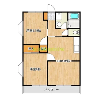 エスプワール【4階】の間取り