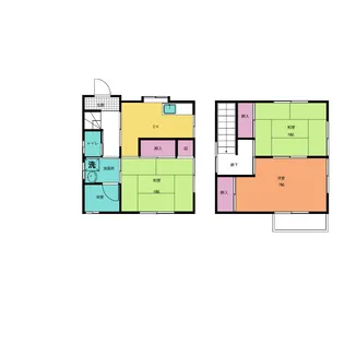 千葉県千葉市稲毛区小中台町【一戸建】の間取り