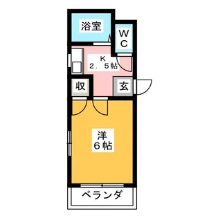 ビグストーンII【2階】の間取り