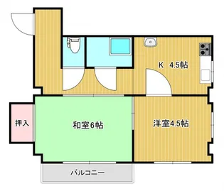 黒住ビル【4階】の間取り